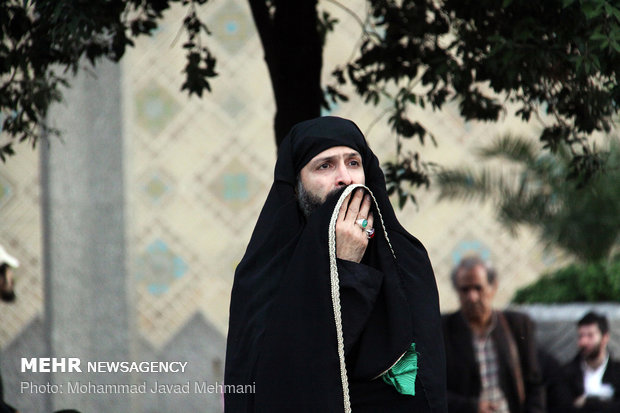 مراسم تعزیه با عنوان حی علی العزا