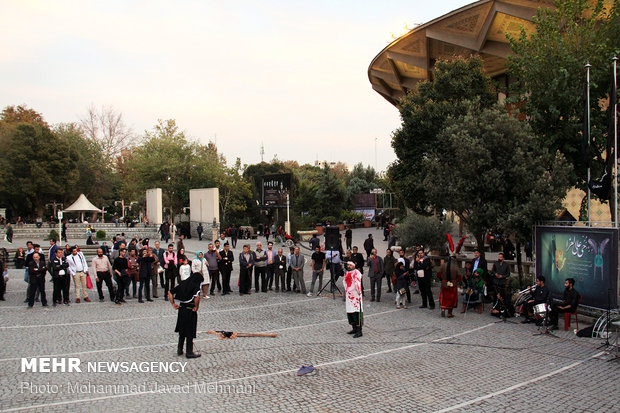 مراسم تعزیه با عنوان حی علی العزا