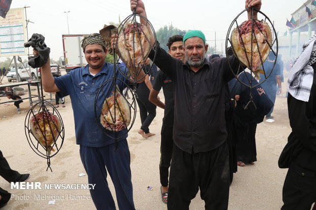 راهپیمایی شیعیان جهان در مسیر کربلا