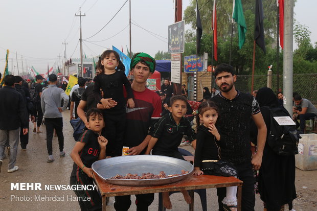راهپیمایی شیعیان جهان در مسیر کربلا
