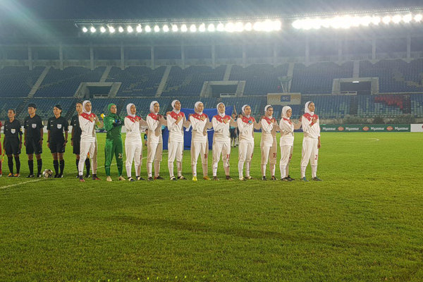 Iran thrashes Lebanon at AFC U19 Women’s C’ships  