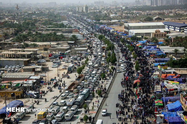 تصویر هوایی از کربلای معلا