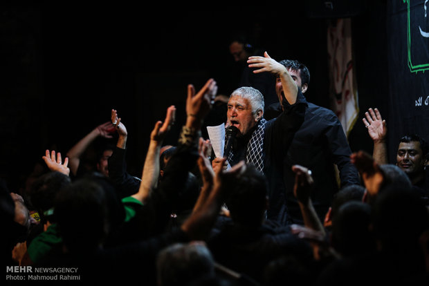 مراسم شب اربعین در کربلا