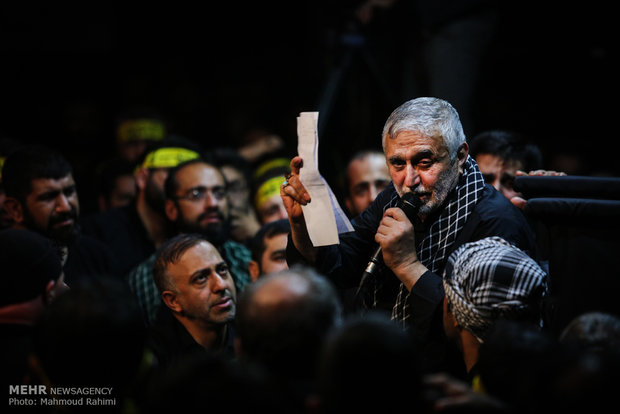 مراسم شب اربعین در کربلا