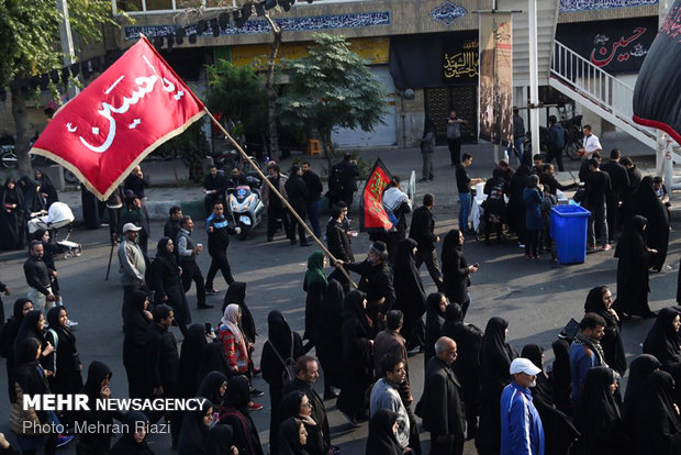 مسيرة الأربعين الحسيني في العاصمة طهران