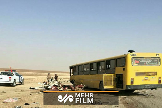 اولین فیلم از حادثه تصادف زائران ایرانی