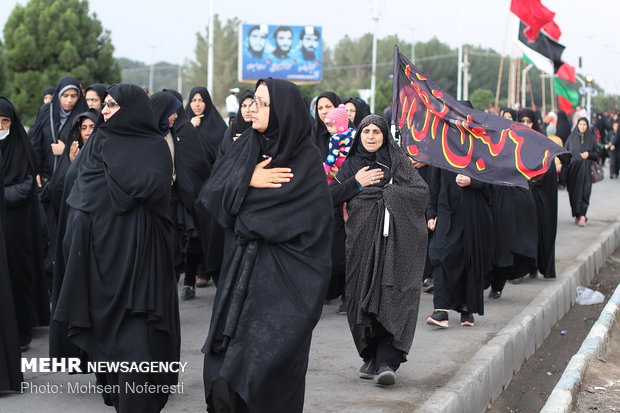 راهپیمایی جا ماندگان اربعین حسینی (ع) در بیرجند