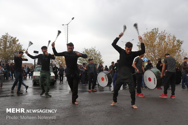 راهپیمایی جا ماندگان اربعین حسینی (ع) در بیرجند