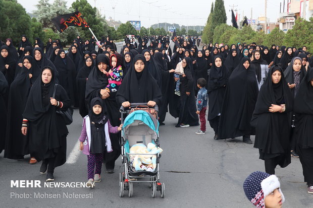 راهپیمایی جا ماندگان اربعین حسینی (ع) در بیرجند