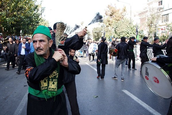 تجمع عزاداران اربعین حسینی در خراسان شمالی برگزار شد