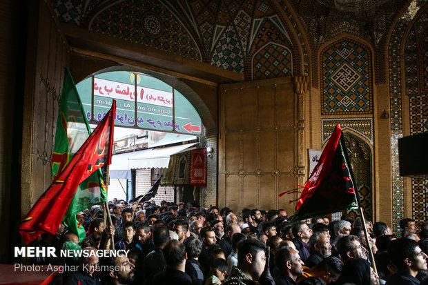 مراسم اربعین حسینی در حرم مطهر حضرت عبدالعظیم حسنی(ع)