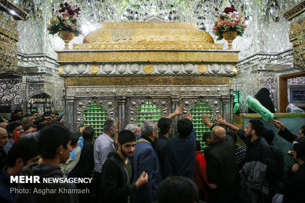 الأربعين الحسيني في مرقد "عبد العظيم حسني ع"بطهران 