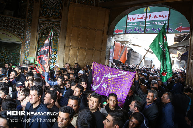 الأربعين الحسيني في مرقد "عبد العظيم حسني ع"بطهران 