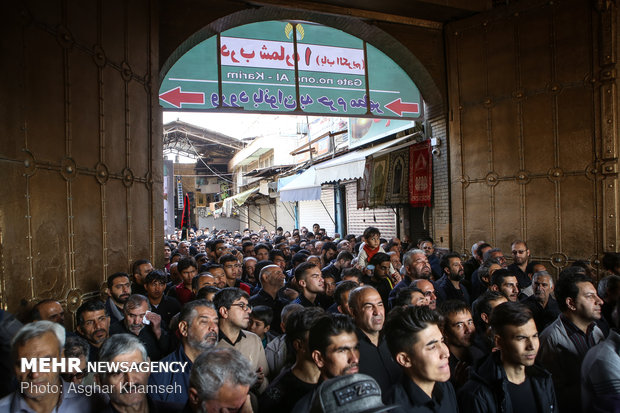 الأربعين الحسيني في مرقد "عبد العظيم حسني ع"بطهران 