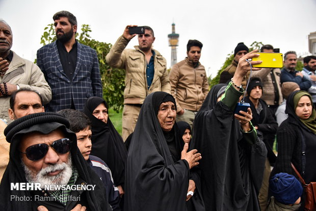 راهپیمایی جا ماندگان اربعین حسینی (ع) در مشهد