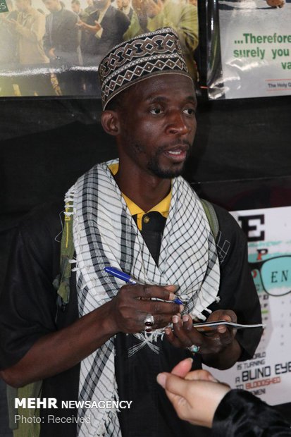 حضور شیعیان نیجریه در مسیر نجف به کربلا