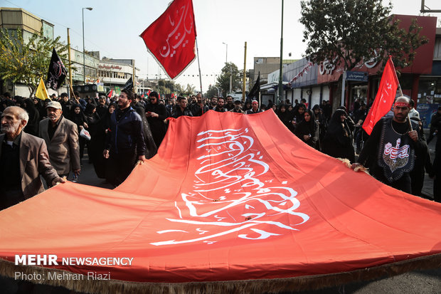 راهپیمایی جاماندگان اربعین در تهران