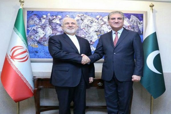 ایرانی وزیر خارجہ کی پاکستانی وزیر خارجہ سے ملاقات