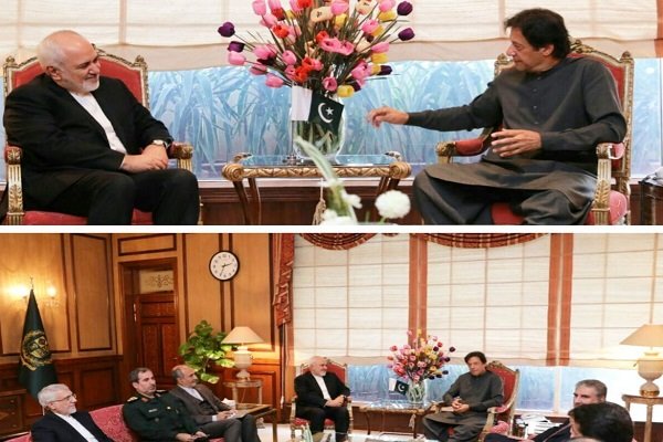 In meeting with Imran Khan, Zarif calls for release of abducted border guards 