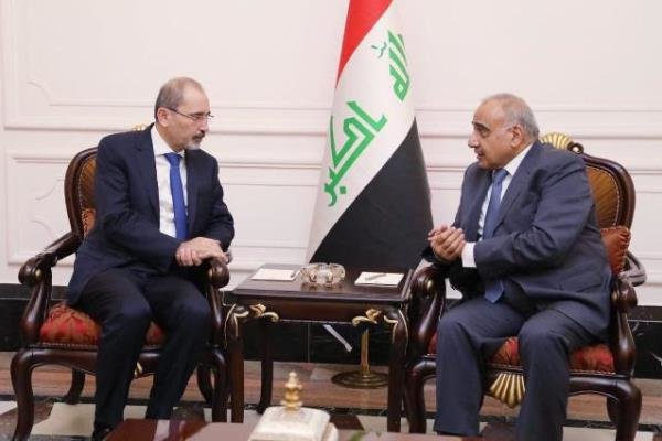عراقی وزیر اعظم سے اردن کے وزير خارجہ کی ملاقات