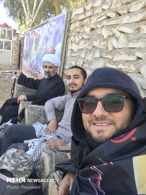 کاروان طلاب حوزه علمیه هامبورگ در سفر اربعین