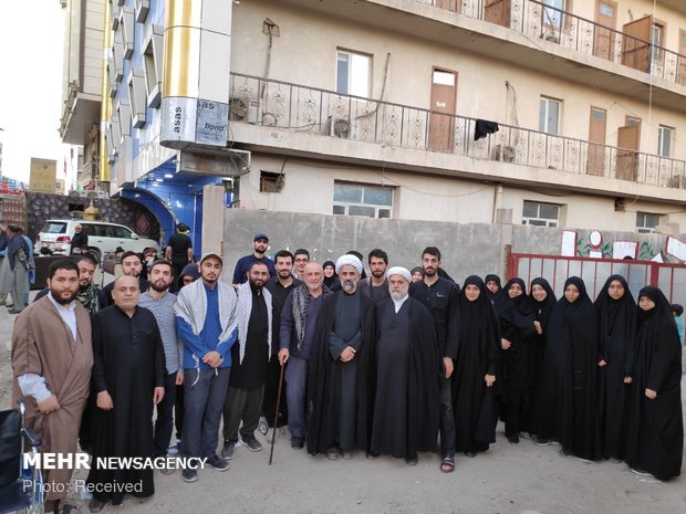 کاروان طلاب حوزه علمیه هامبورگ در سفر اربعین