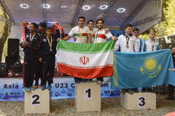 Thailand, Iran snatch most team titles of Asian U23 Slalom