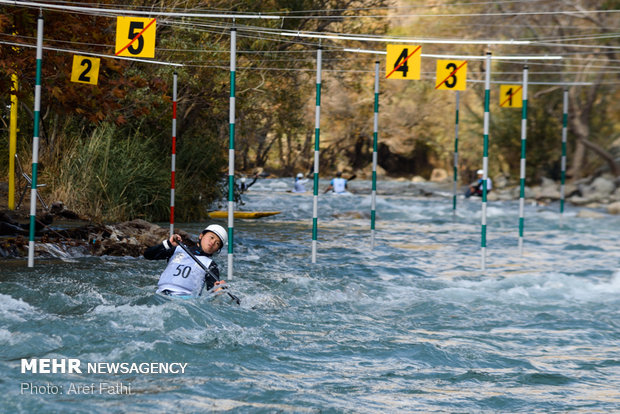 Alborz prov. hosts 2018 Asian U-23 Canoe Slalom C’ship 