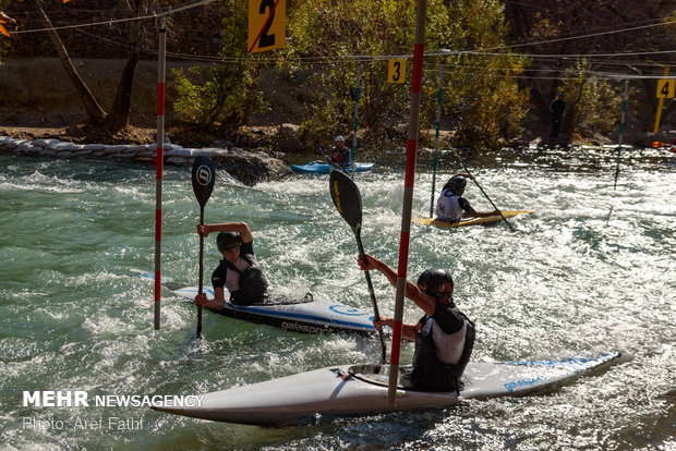 Alborz prov. hosts 2018 Asian U-23 Canoe Slalom C’ship 