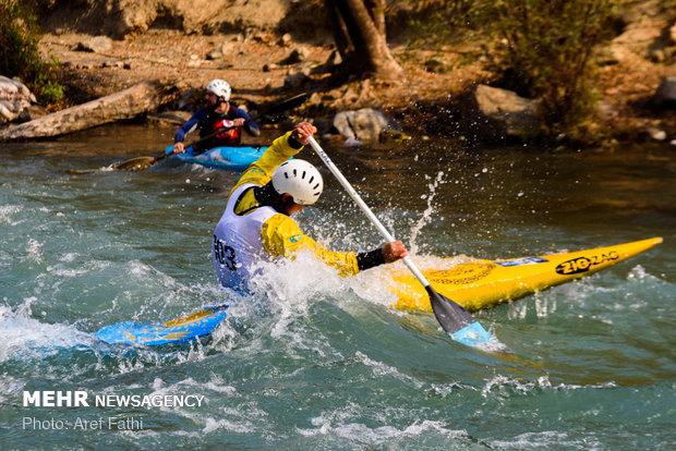 Alborz prov. hosts 2018 Asian U-23 Canoe Slalom C’ship 