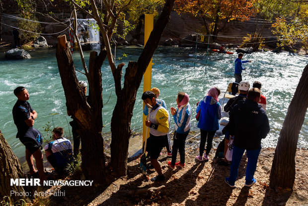 Alborz prov. hosts 2018 Asian U-23 Canoe Slalom C’ship 