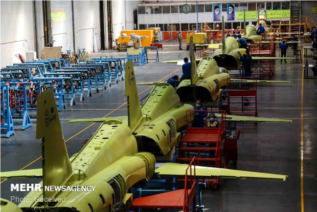 Mass-production of locally-designed Kowsar fighter jet