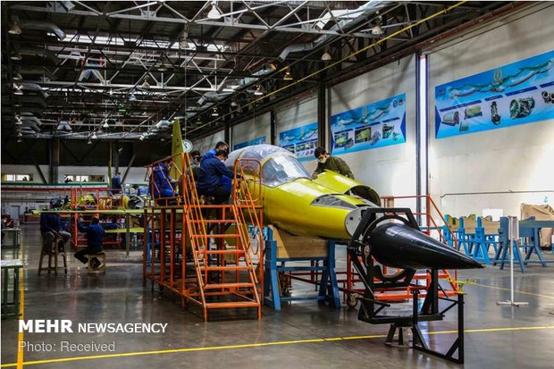 Mass-production of locally-designed Kowsar fighter jet