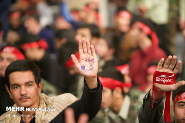 Sat. meeting of Iran's Leader with students
