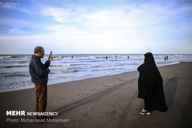 Fishing season in Caspian Sea