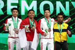 Indonesia’s Irawan breaks world weightlifting record