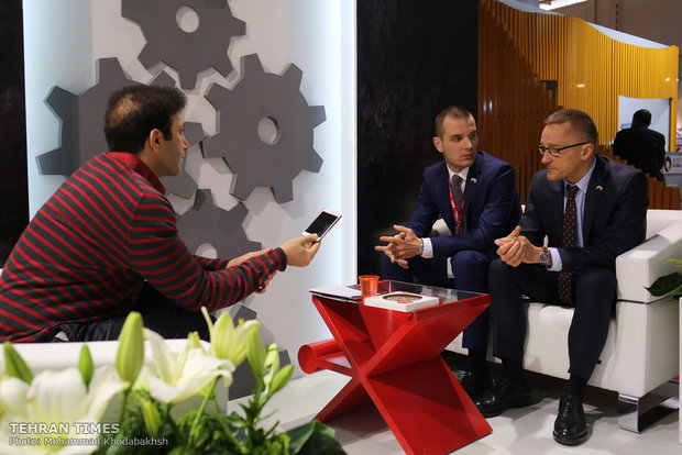 Polish Trade delegation’s press conference held at Tehran Times