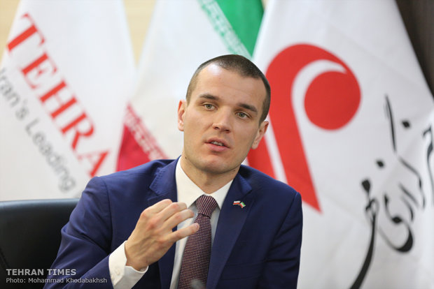 Polish Trade delegation’s press conference held at Tehran Times