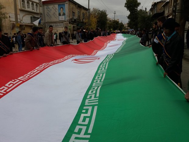 راهپیمایی 13 آبان کرمانشاه