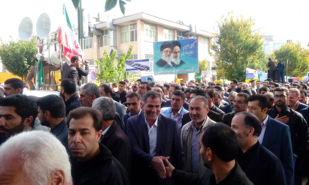راهپیمایی13ابان شهرکرد