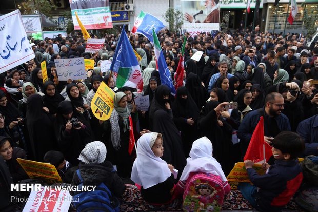 Iranians mark anniversary of US embassy takeover 