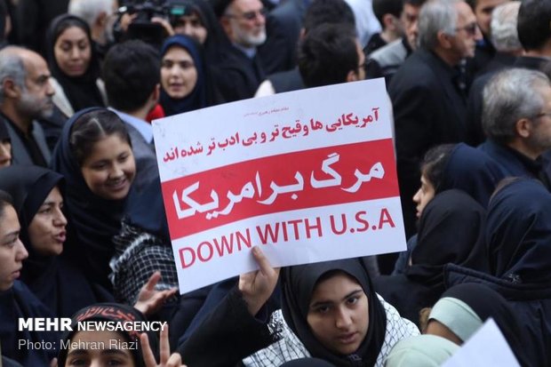 Iranians mark anniversary of US embassy takeover 