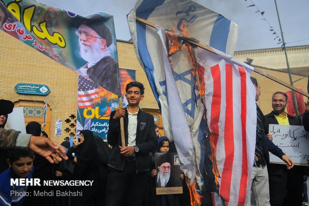 Anti-arrogance rallies across Iran