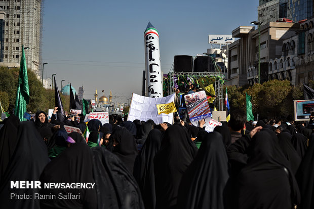 Anti-arrogance rallies across Iran