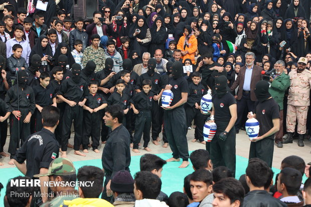راهپیمایی استکبار ستیزی ۱۳ آبان در شهرضا