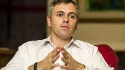 The former Jammu and Kashmir chief minister Omar Abdullah