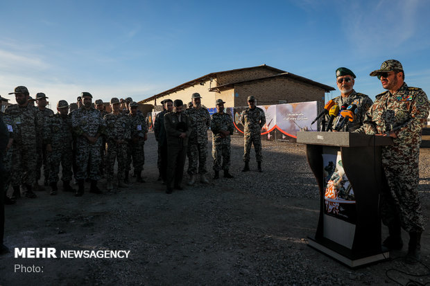 Press conference on Iran air defense joint maneuver