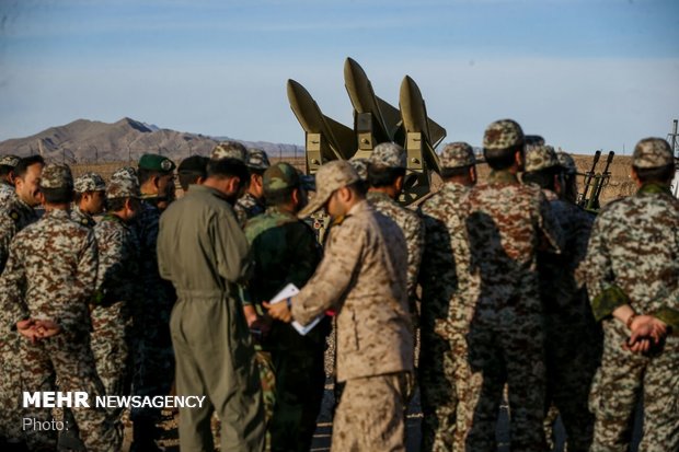 Press conference on Iran air defense joint maneuver