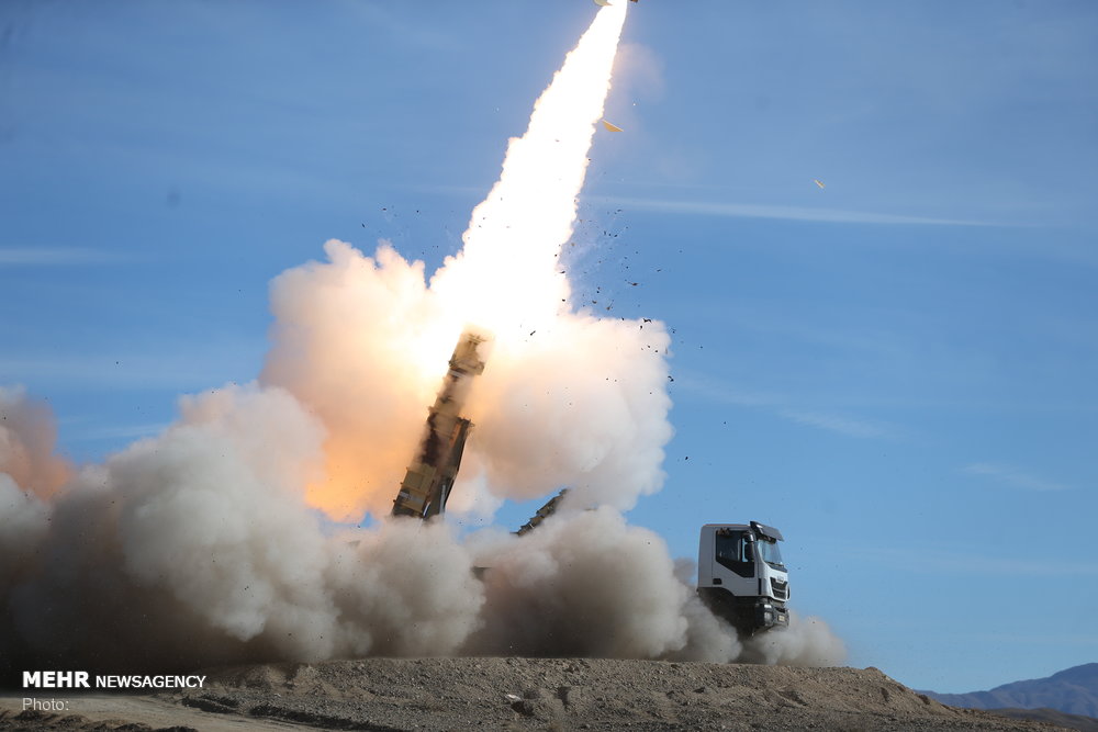 Test-launch of mid-range, long-range Talash missile system