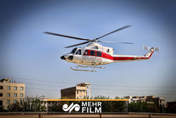 تصاویر اولیه از محل سانحه بالگرد هلال احمر در اشترانکوه لرستان